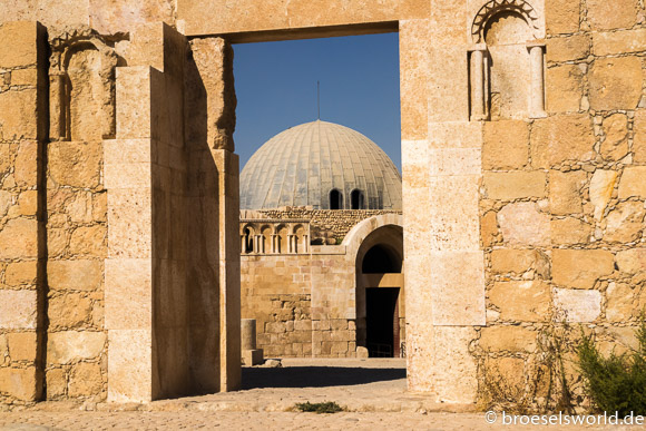 In der Zitadelle von Amman, Jordanien