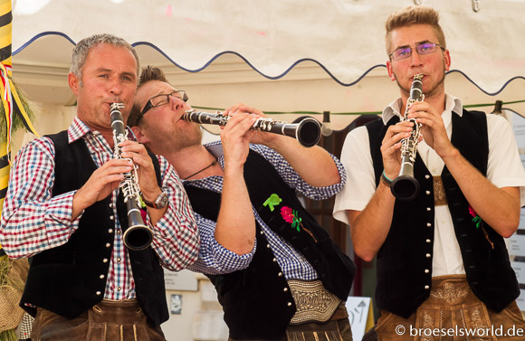 Musiker beim Kirchtag in Villach, sterreich